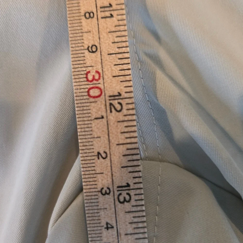 FlexRover Mens Cargo Pants Tan Khaki Elastic Waist 3XL-30 Outdoor Casual Utility